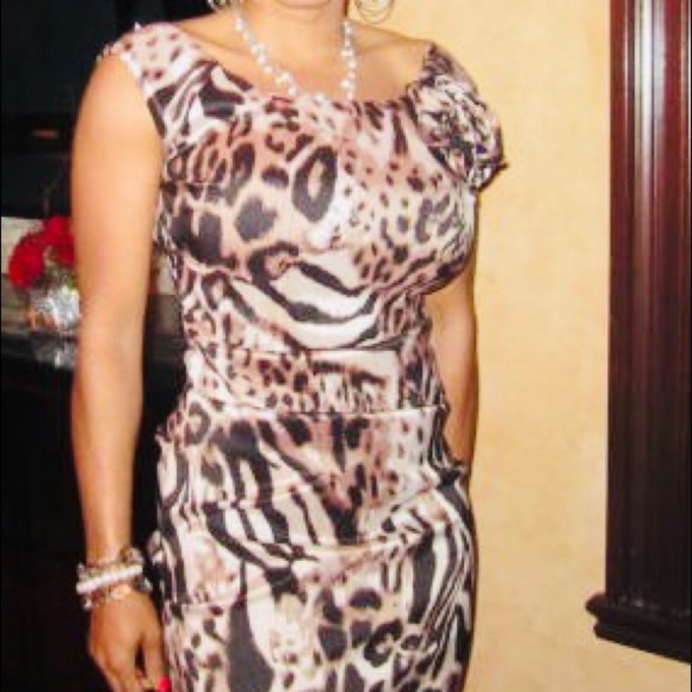Beautiful Animal Print Dress.